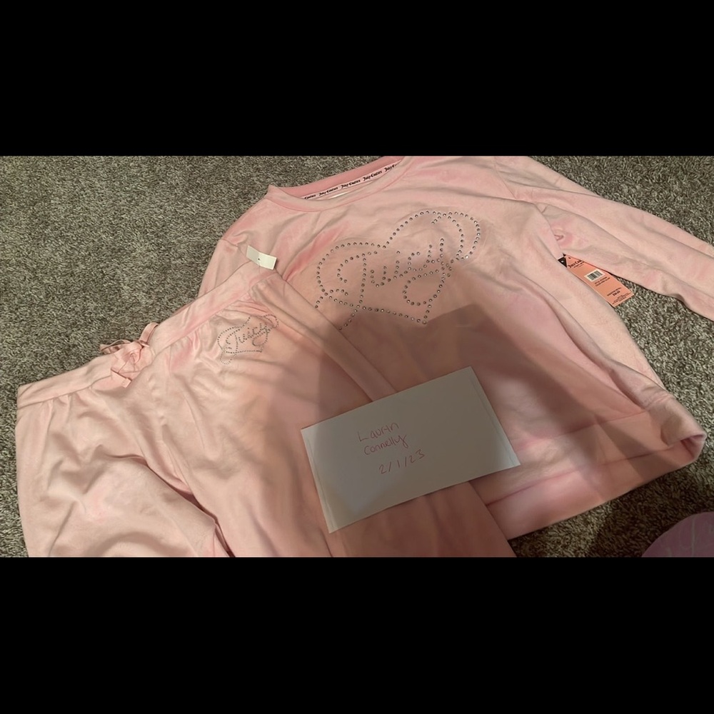 Juicy Couture Pink Lounge Set